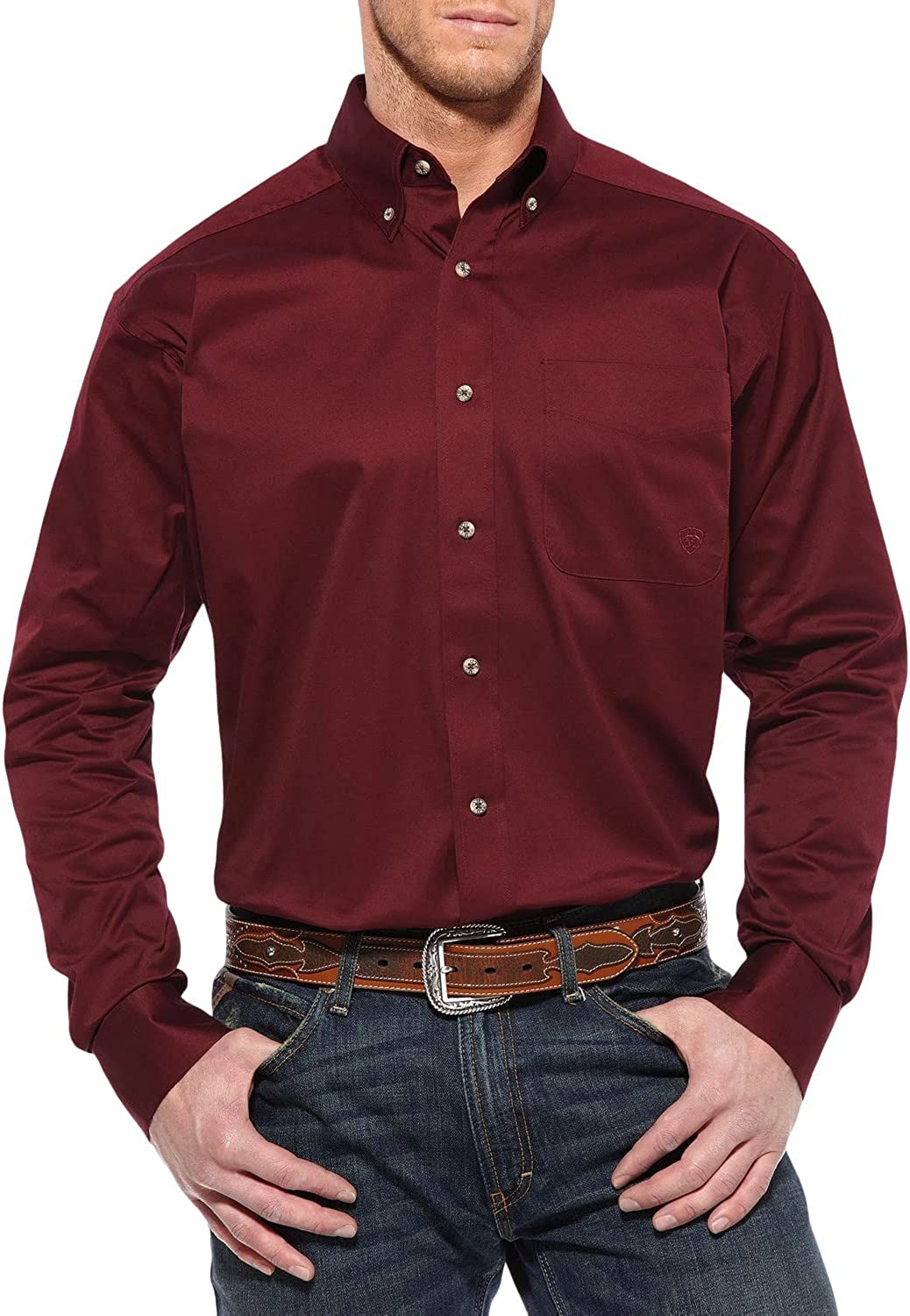 Solid Twill Classic Fit Shirt