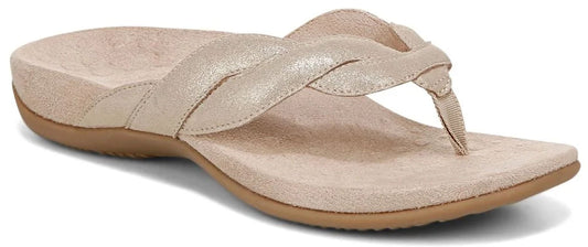 Vionic Women's Bella Braid Toe Post Sandals